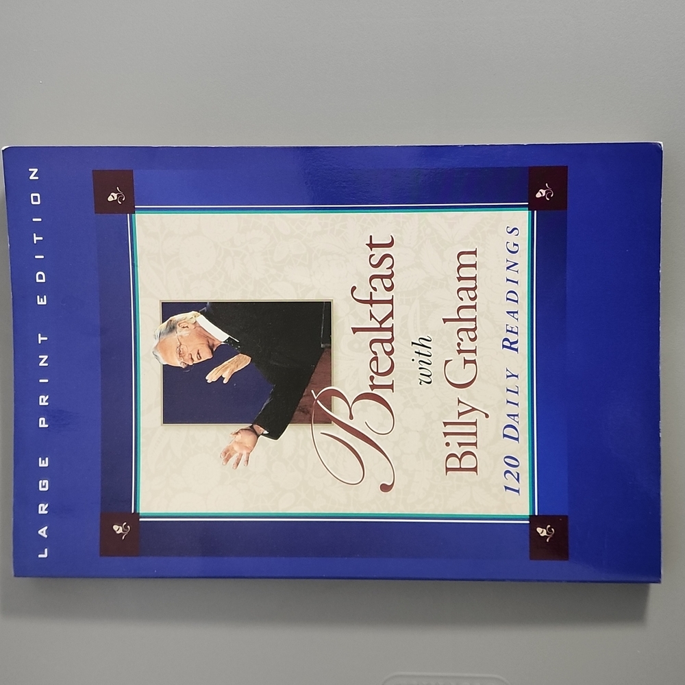 Breakfast with Billy Graham, 120 Daily Readings, Softcover Book